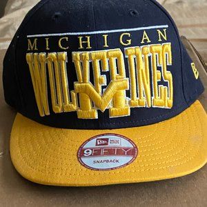 University of Michigan snap-back